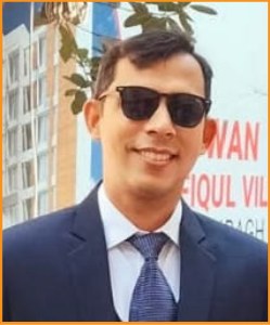 Portrait of M.A Hossain Bhuiyan (Masum)